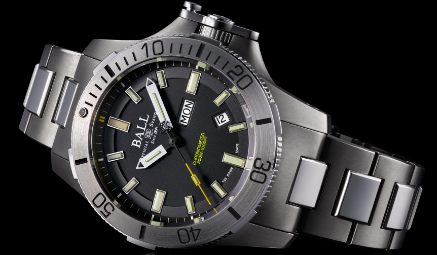 BALL WATCH Gallery: The "Submarine Warfare" Diver's Watch Achieves 80,000 A/m Magnetic Resistance