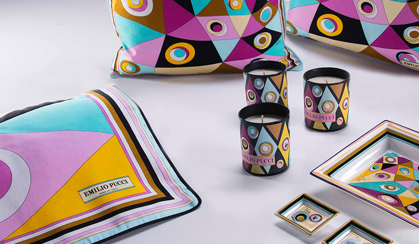 Emilio Pucci's "Objects Collection" Adds a Splash of Color to Your Interior | EMILIO PUCCI Gallery