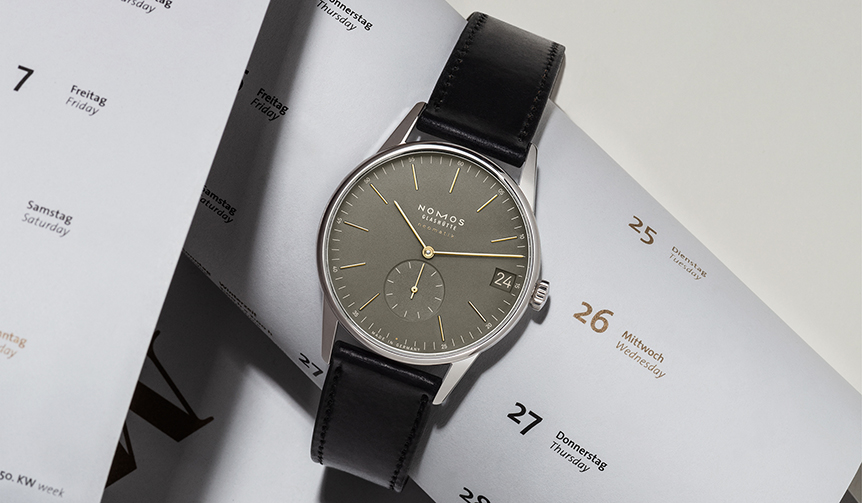 品格があり、使いやすい。「オリオン ネオマティック 41」に新色2種｜NOMOS GLASHÜTTE　ギャラリー