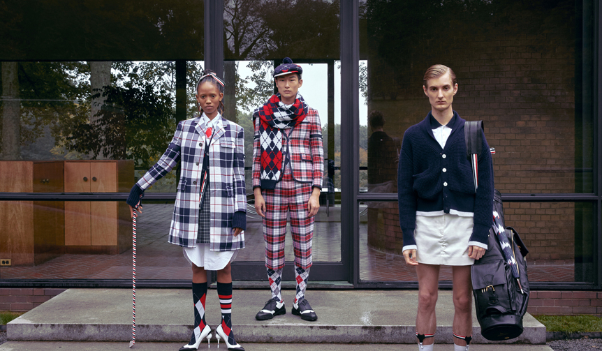 The THOM BROWNE.GOLF COLLECTION: Inspired by Golf Uniforms | THOM BROWNE Gallery