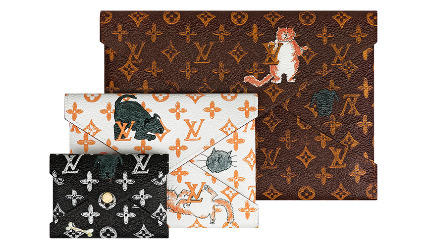 可愛らしい猫や犬がモチーフ。「ルイ・ヴィトン×グレース・コディントン」｜LOUIS VUITTON　ギャラリー