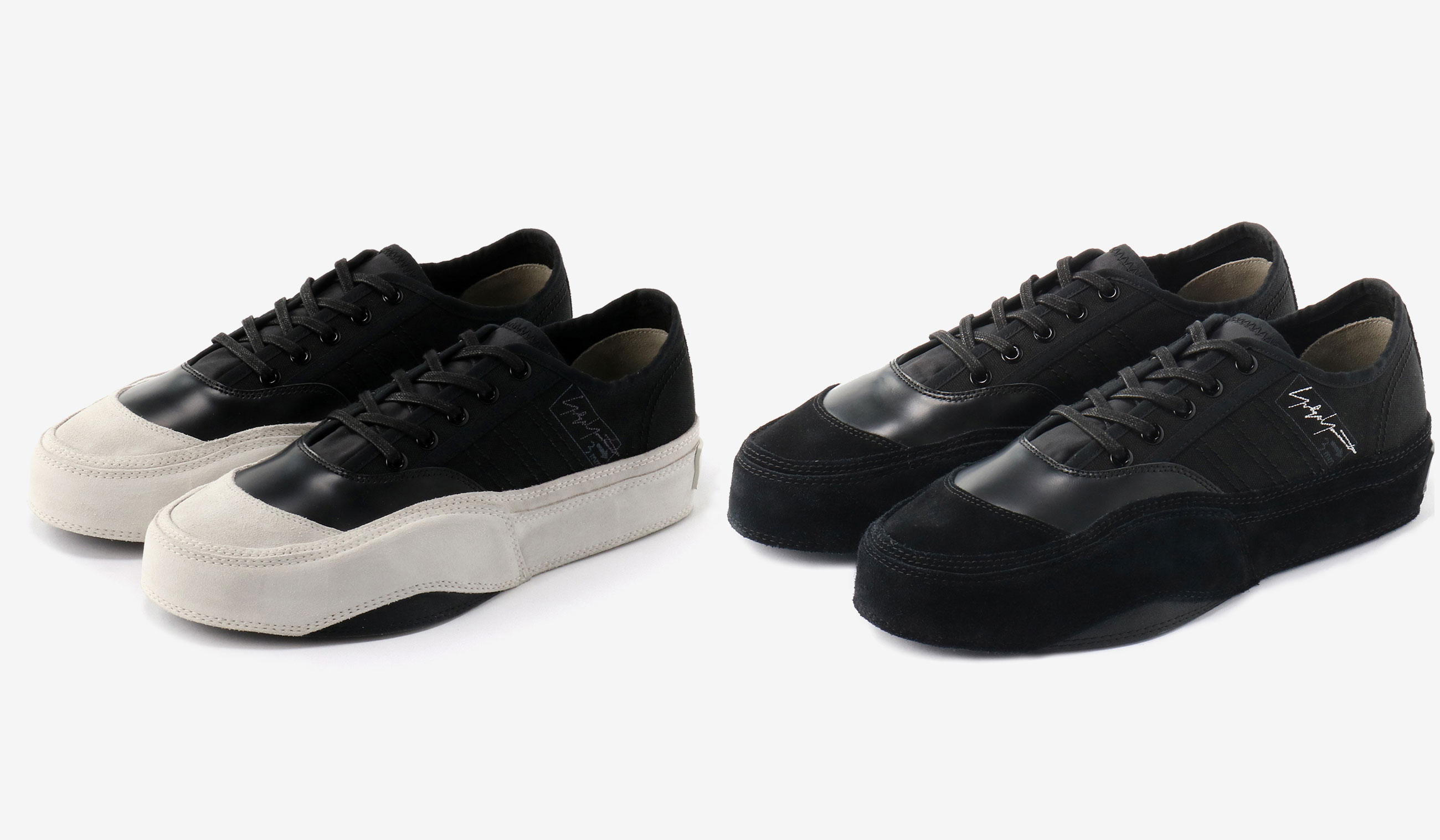 Yohji Yamamoto x Adidas Collaboration Sneakers "YY MATCHCOURT LOW" | YOHJI YAMAMOTO Gallery