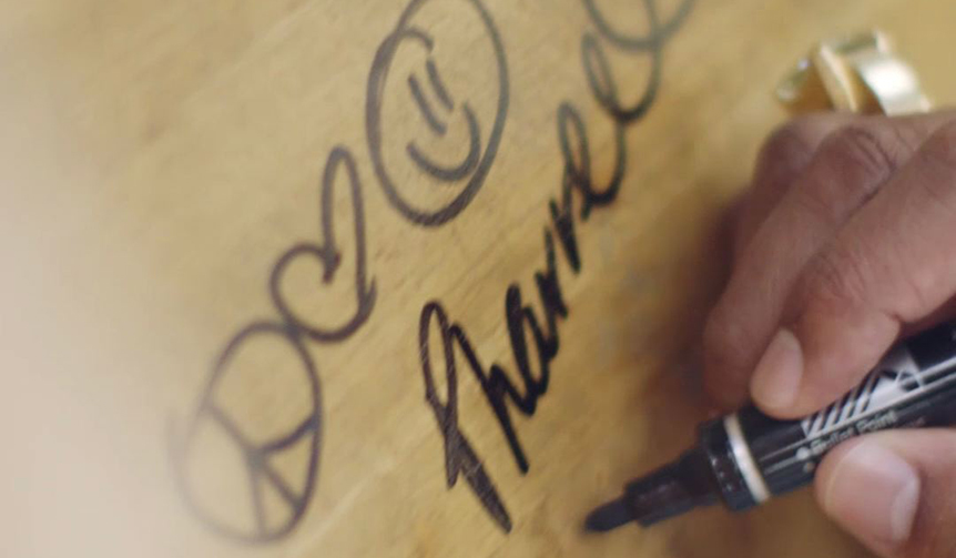 Pharrell Williams Visits the Chanel Atelier | CHANEL