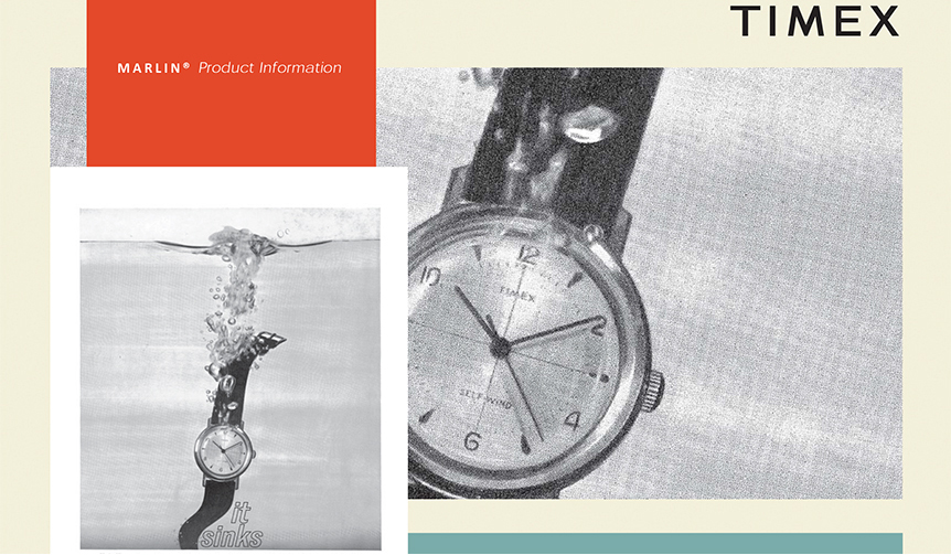 60年の時を経た手巻き式防水時計「マーリン」をタイメックスが復刻｜TIMEX