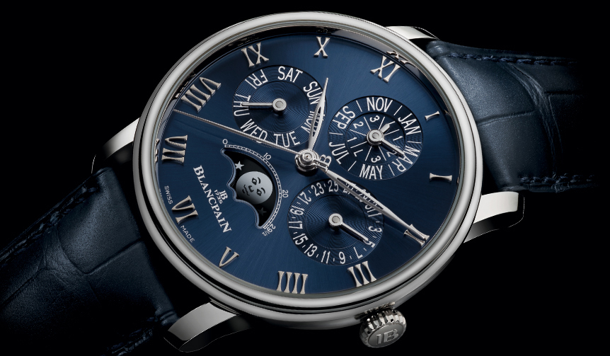 プラチナ素材を使用したブティック限定の最高級パーペチュアルカレンダー｜BLANCPAIN