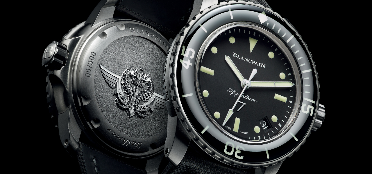 フランス海軍特殊潜水部隊の創設者へ敬意を捧げる特別モデル｜BLANCPAIN