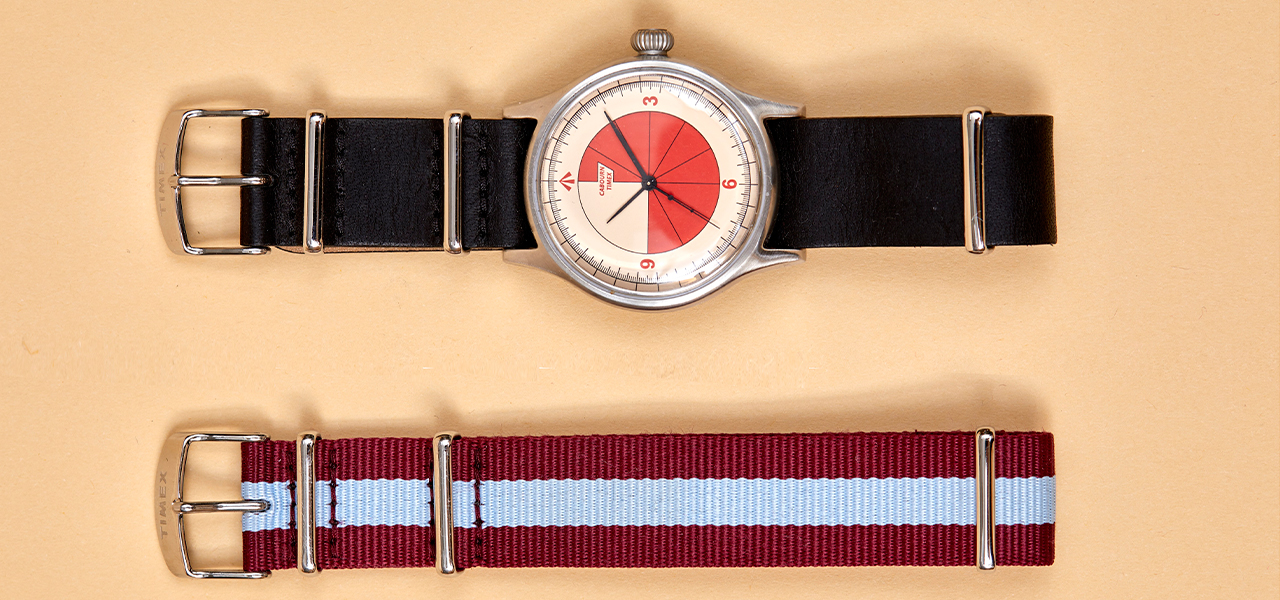 A Collaborative Model Inspired by a Football Referee's Watch | Nigel Cabourn × TIMEX