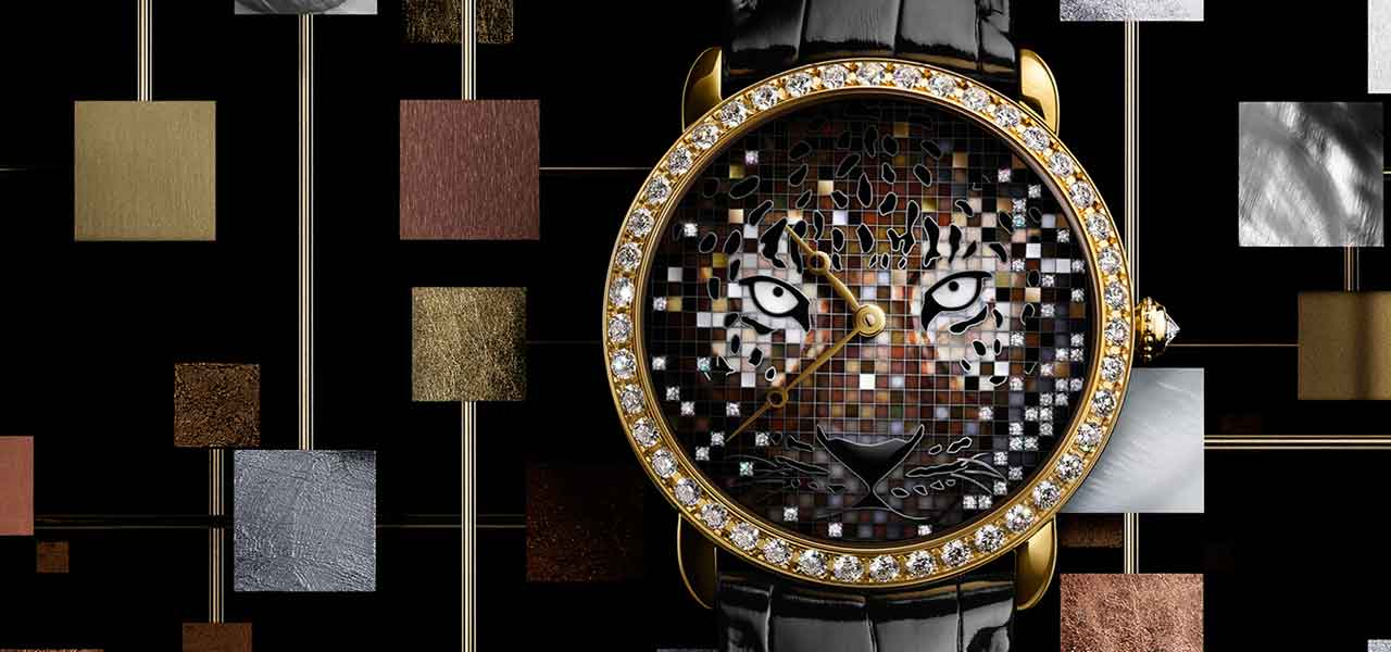 Cartier's Savoir-Faire Embodied: The "Ronde Louis Cartier "Le Gardeuse de Panthères" Watch" | CARTIER