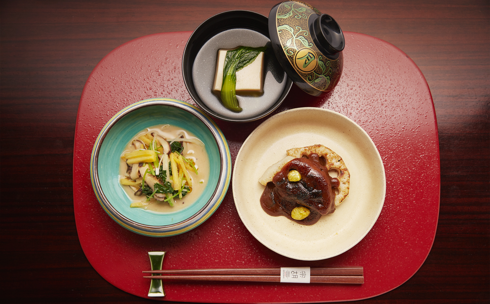 精進料理シェフの野村大輔氏が考案。オリーブオイルを活用した和食メニュー｜EAT