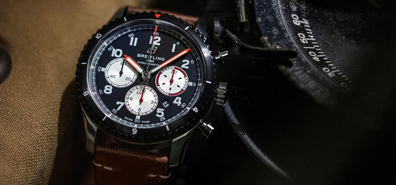 Reproducing the Good Old Aviation Taste. "Aviator 8 B01 Chronograph 43 Mosquito" | BREITLING