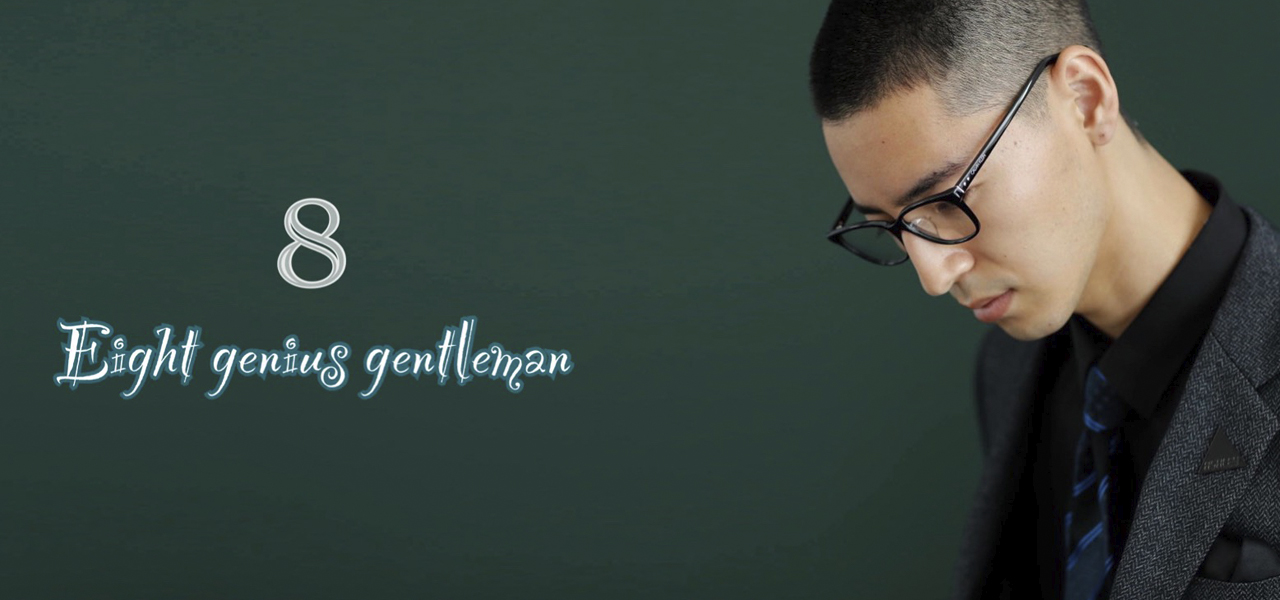 カルバン・クラインの最新アイウェア「Eight Genius Gentlemen」｜CALVIN KLEIN