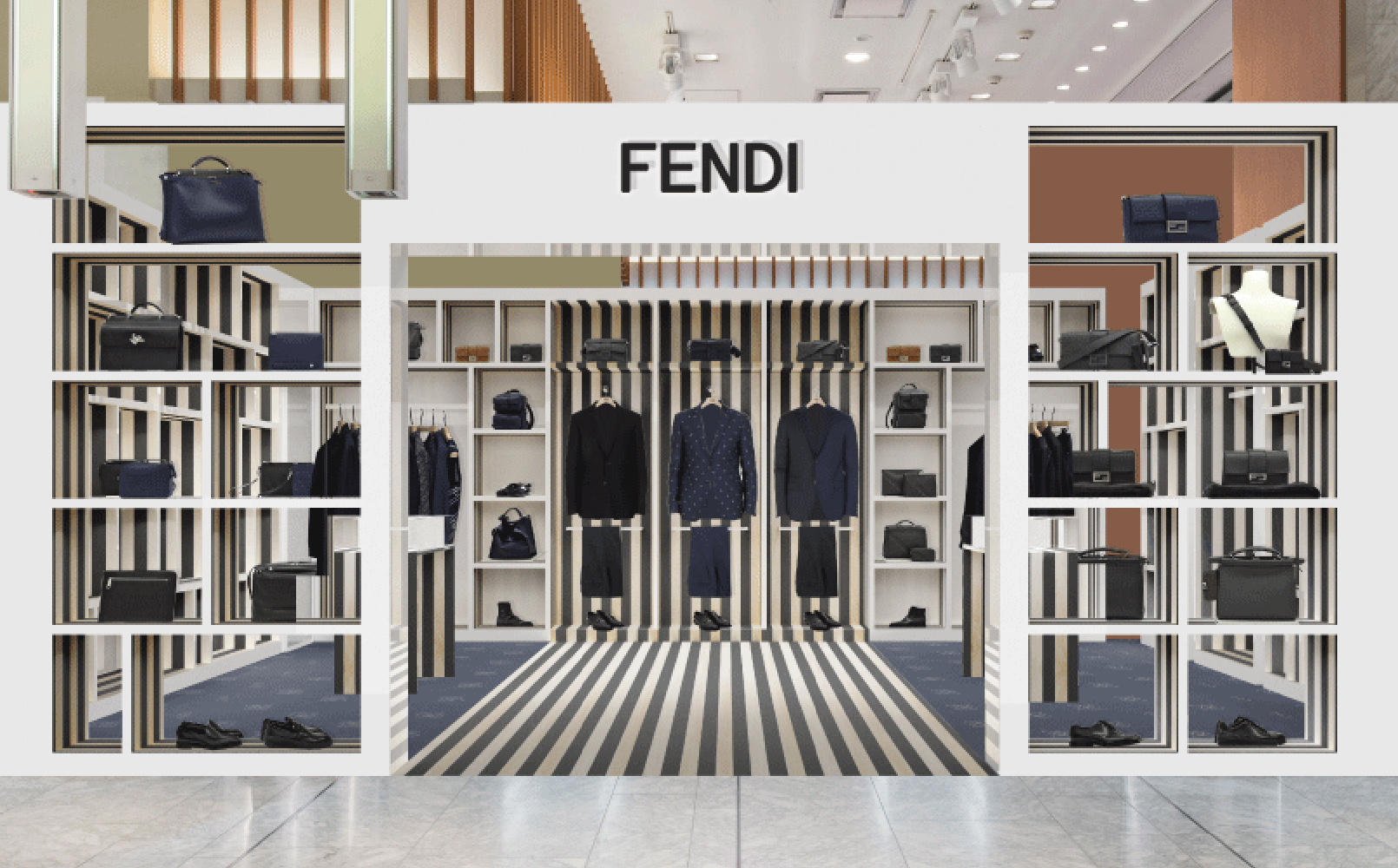  フェンディが伊勢丹新宿店メンズ館でポップアップイベントを開催中｜FENDI