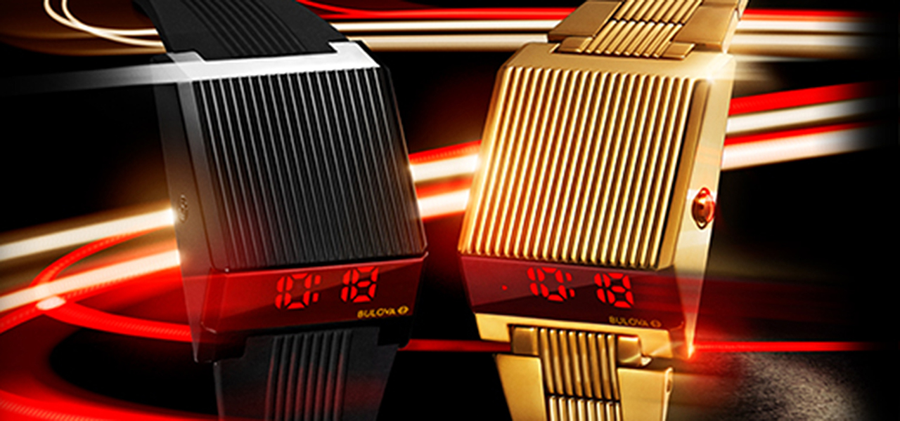デジタルLEDディスプレイ搭載のCOMPUTRON復刻モデル｜BULOVA
