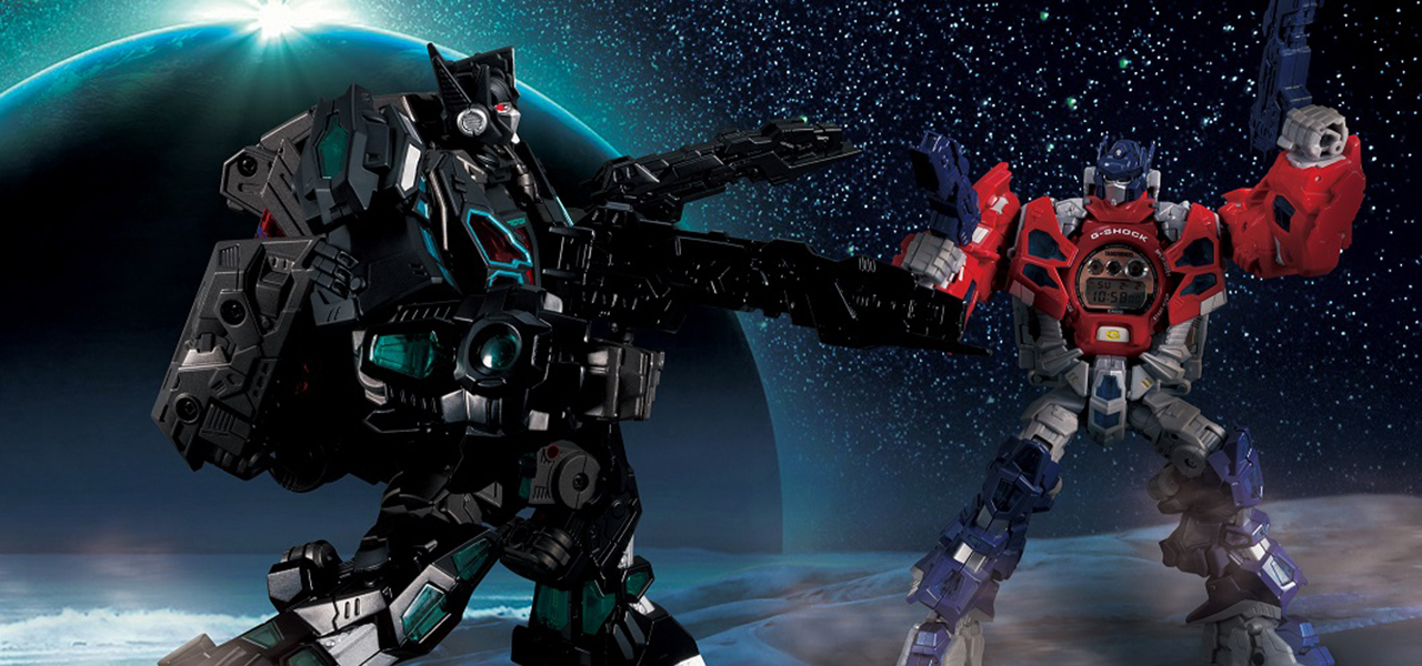 G-SHOCK x TRANSFORMERS Collaboration Model "DW-5600TF19-SET" | G-SHOCK
