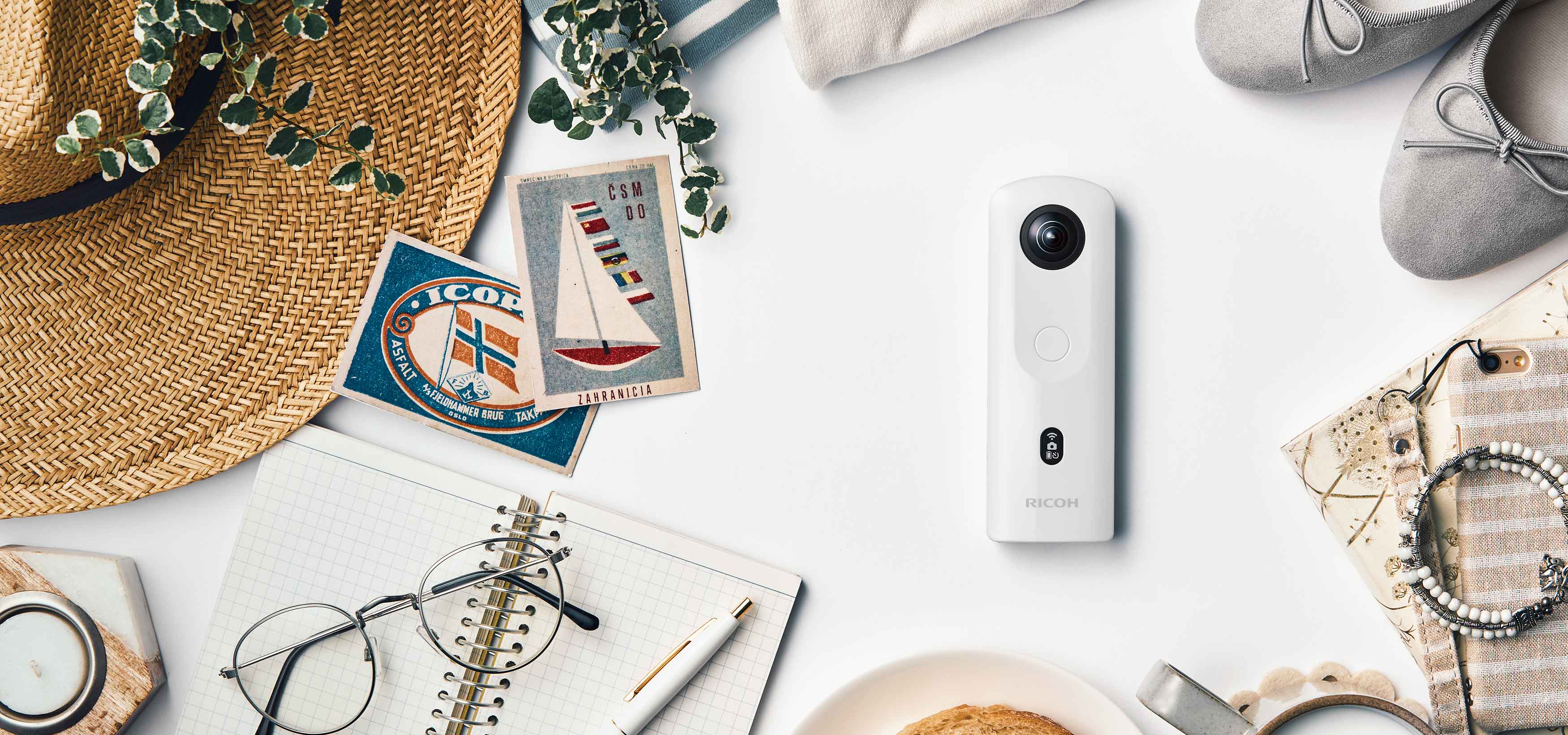 A camera that allows anyone to easily capture a 360° spherical image in a single shot | RICOH
