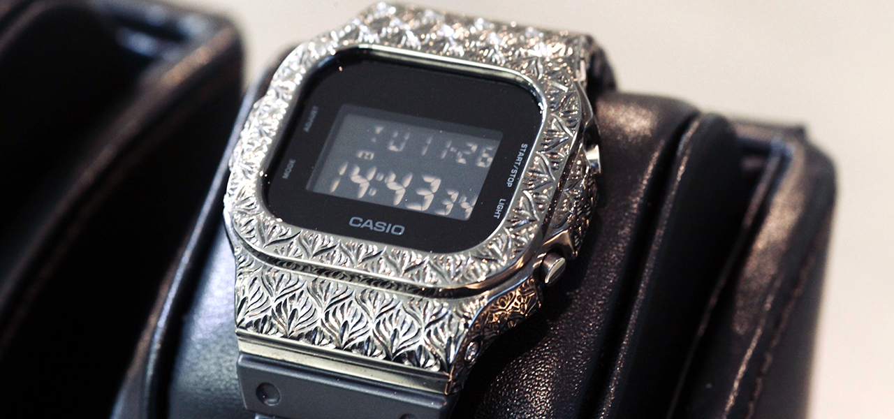 Custom Brand DAMUE Unveils New Engraved G-SHOCK After Two Years | DAMUE