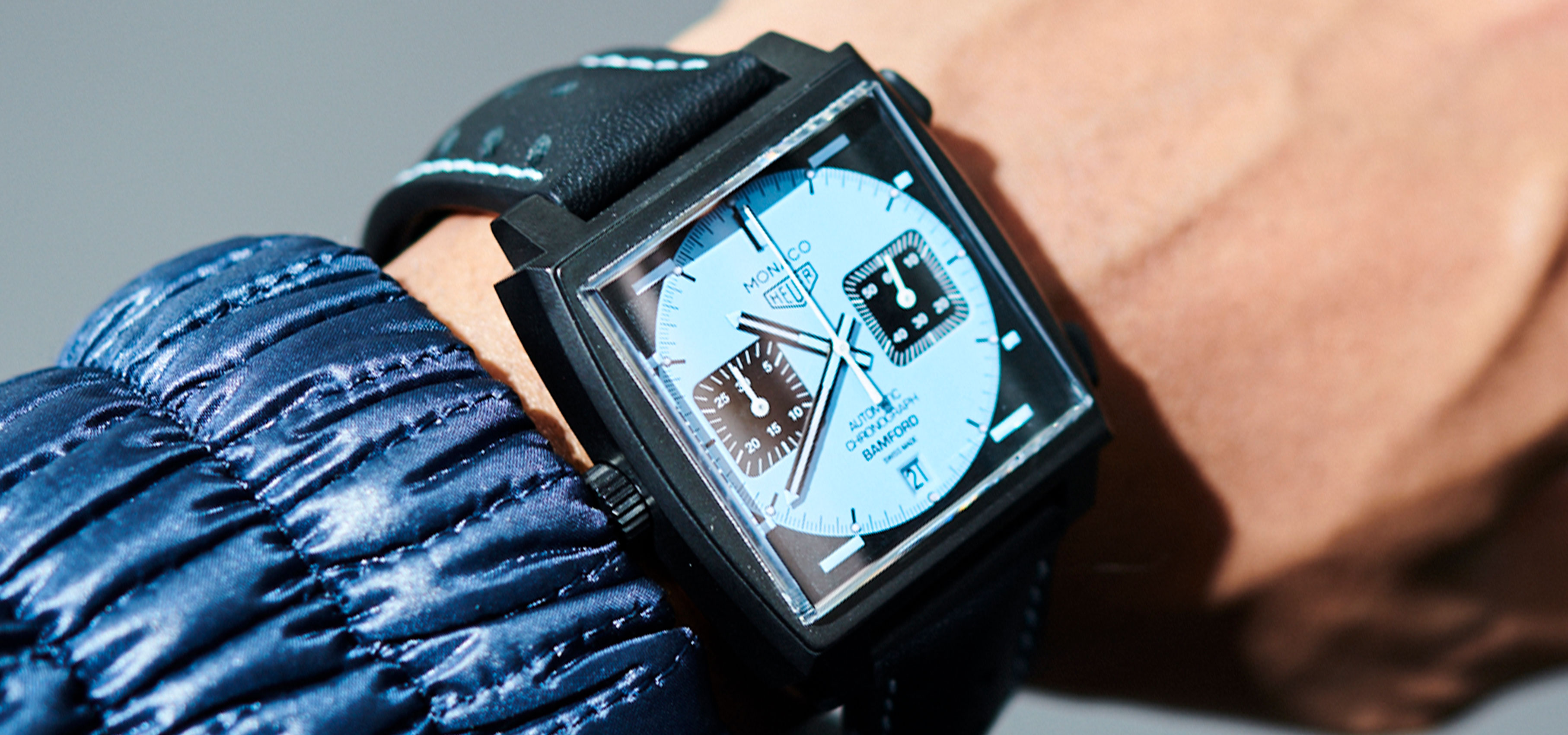 バンフォードによる「タグ・ホイヤー モナコ」のカスタム時計｜BAMFORD WATCH DEPARTMENT