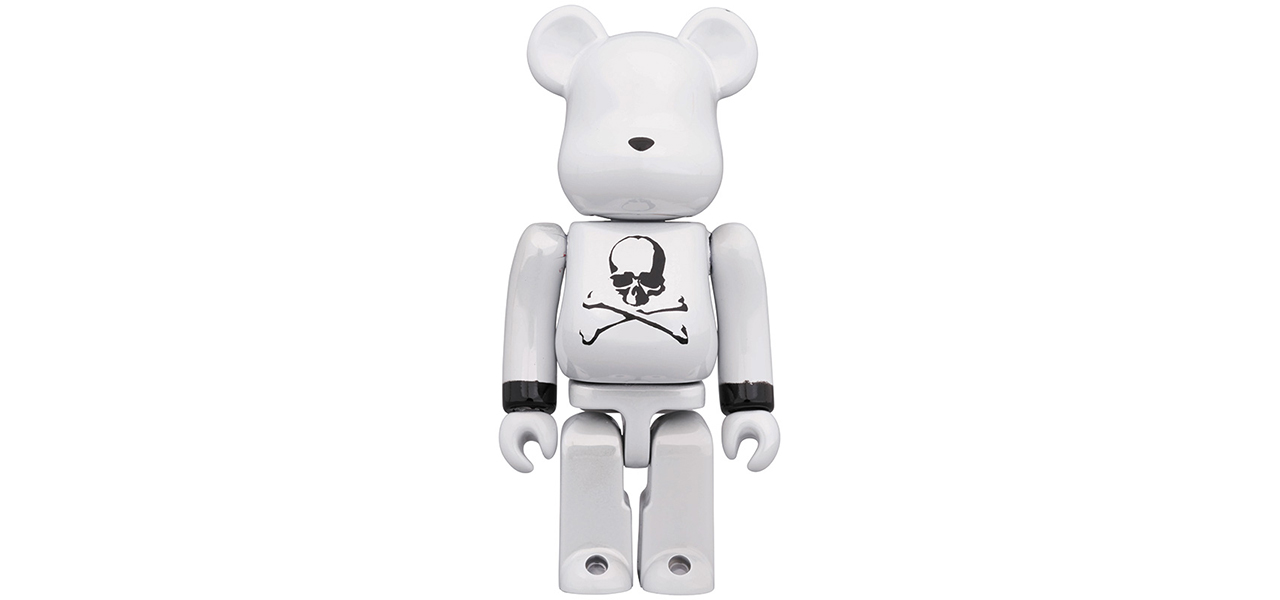 BE@RBRICK mastermind JAPAN WHITE CHROME Ver. 100% & 400% / 1000% ｜MEDICOM TOY