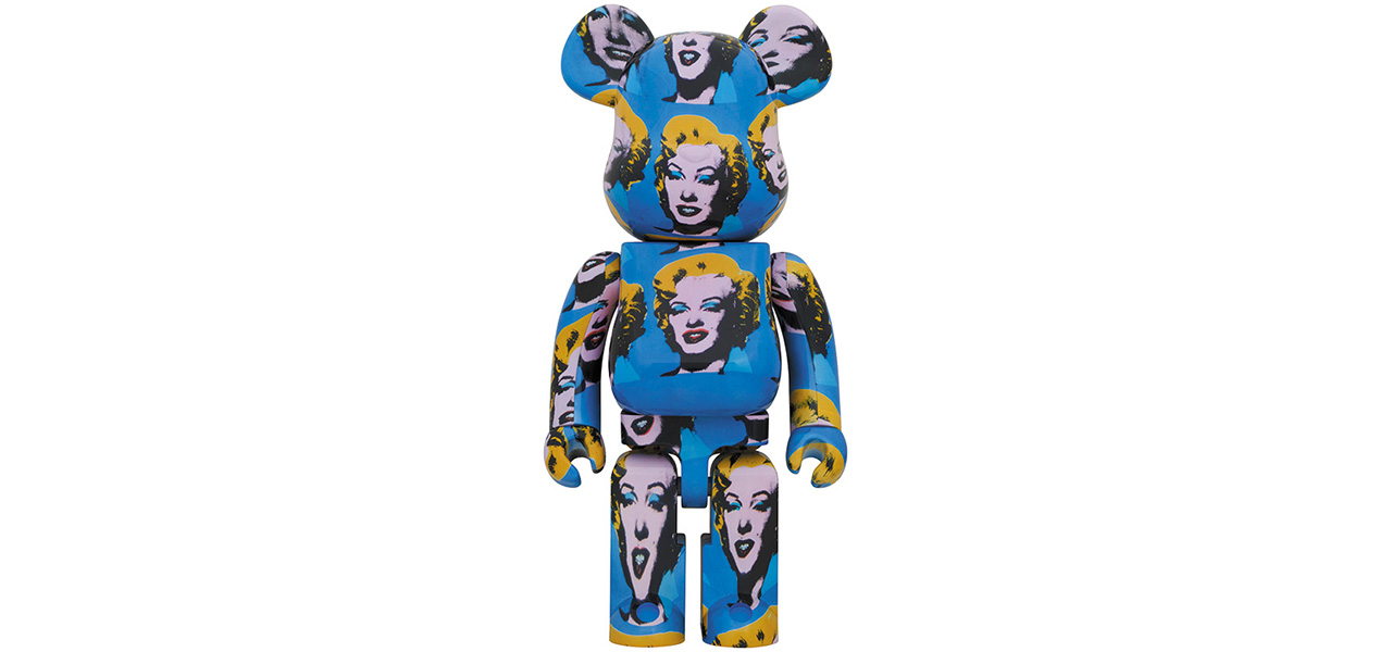 Andy Warhol’s Marilyn Monroe BE@RBRICK 100% & 400% / 1000%｜MEDICOM TOY
