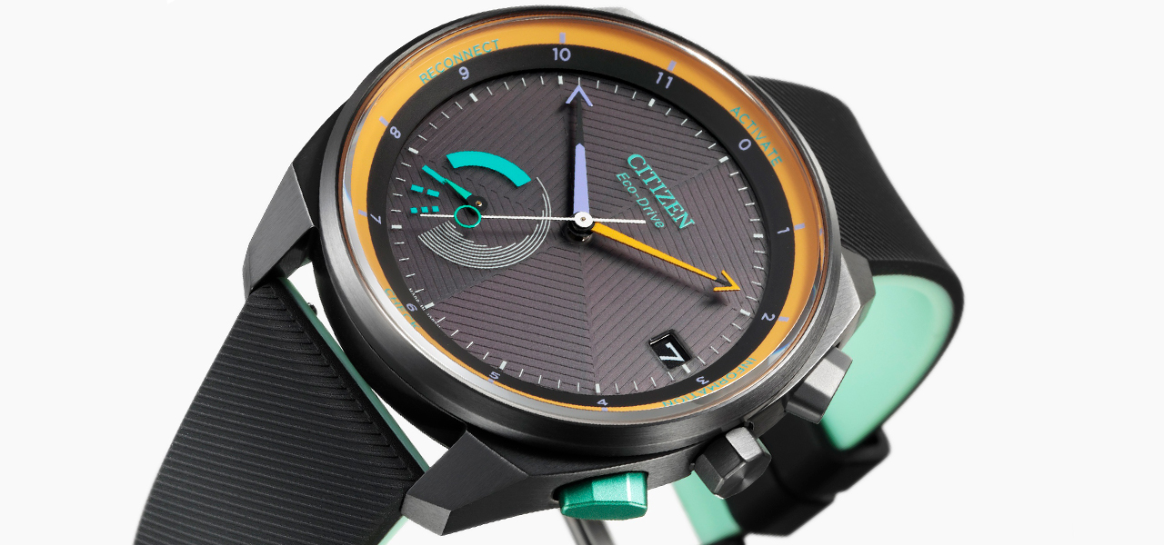 A sporty silicone rubber band is now available | CITIZEN Eco-Drive Riiiver