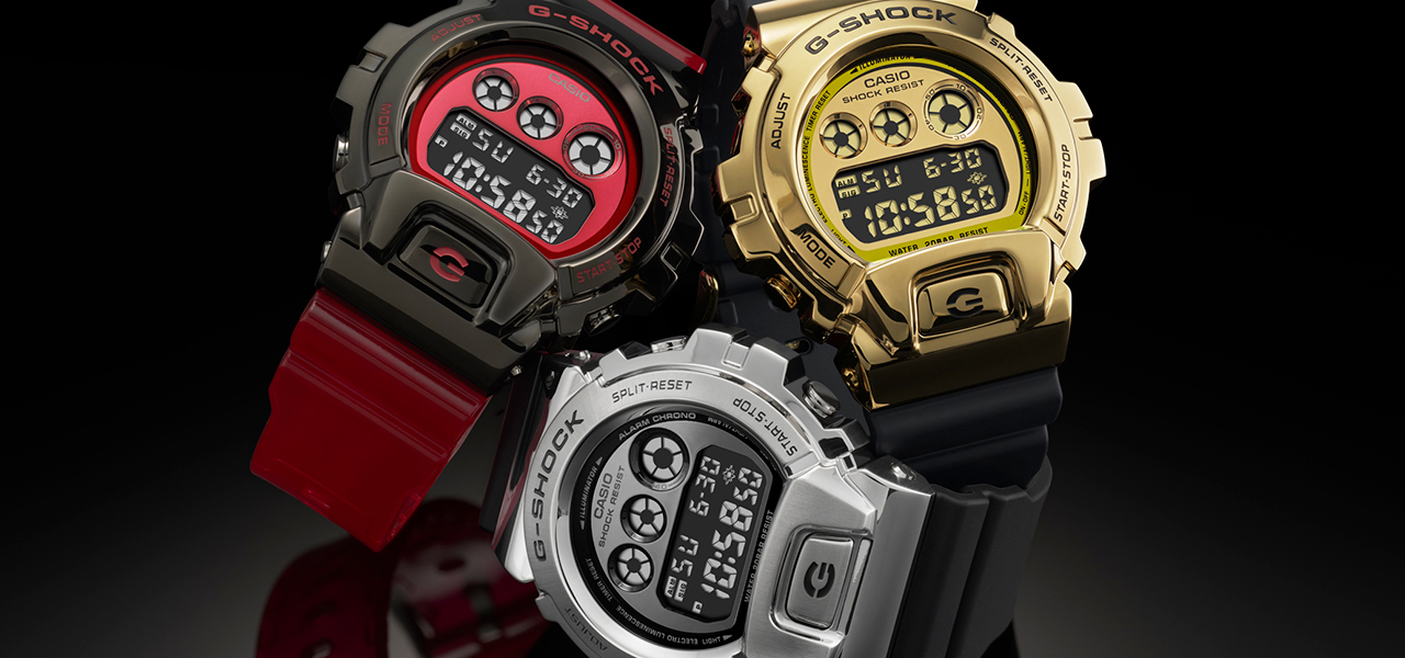 New G-SHOCK models! The "GM-6900" series and the special 25th anniversary "DW-6900SP" model | G-SHOCK