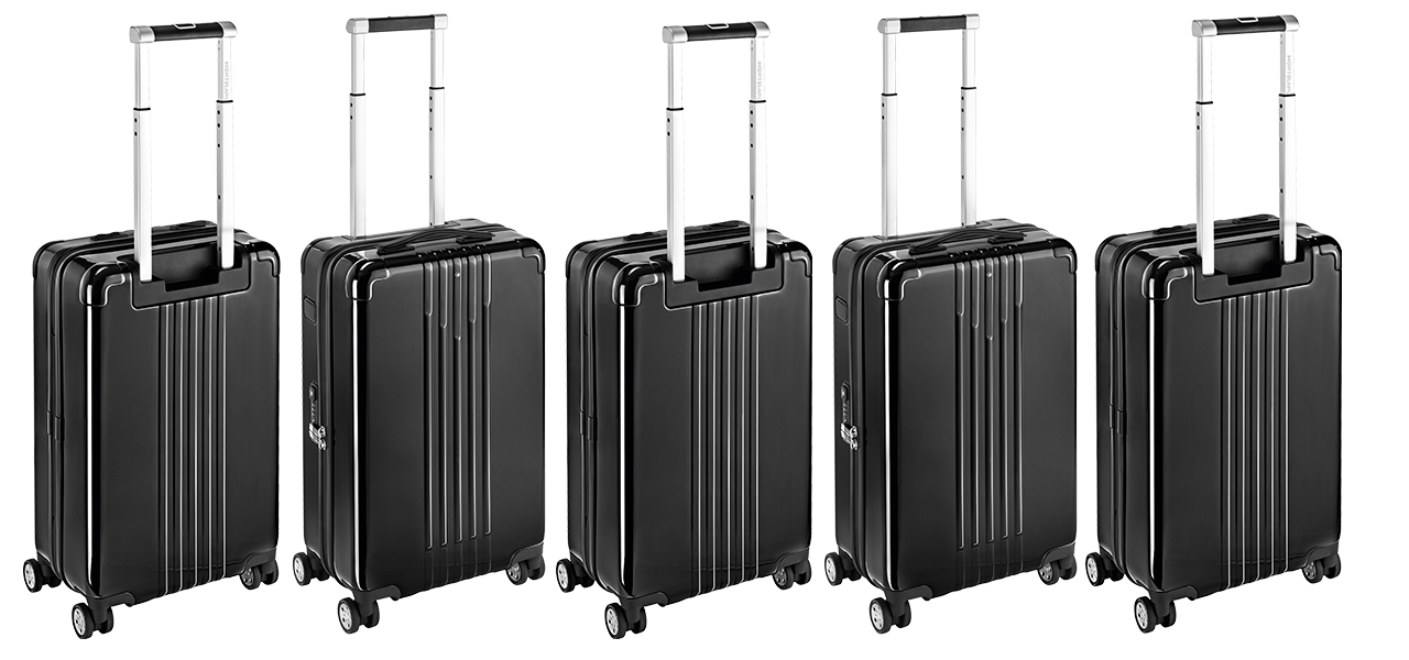 Montblanc's new trolley cases, now more compact and lighter | MONTBLANC
