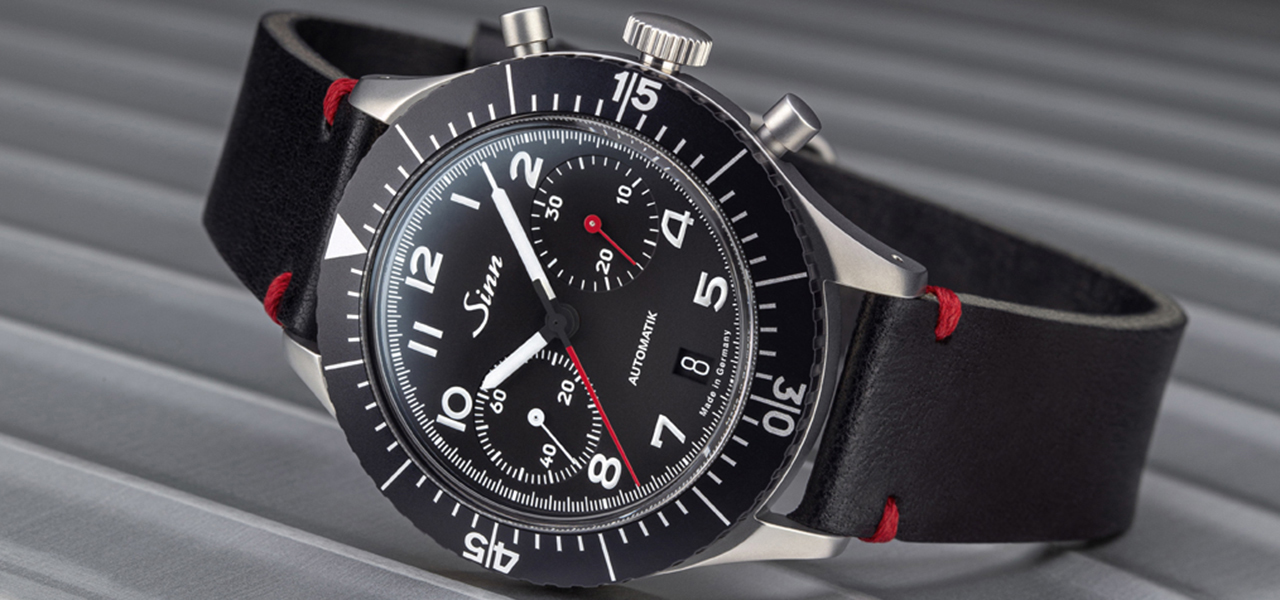 The long-awaited new "158 Pilot Chronograph," inheriting the legacy of a legendary chronograph | Sinn