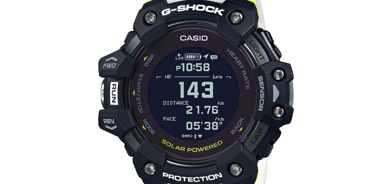 GBD-H1000: G-SHOCK with Heart Rate Monitor and GPS