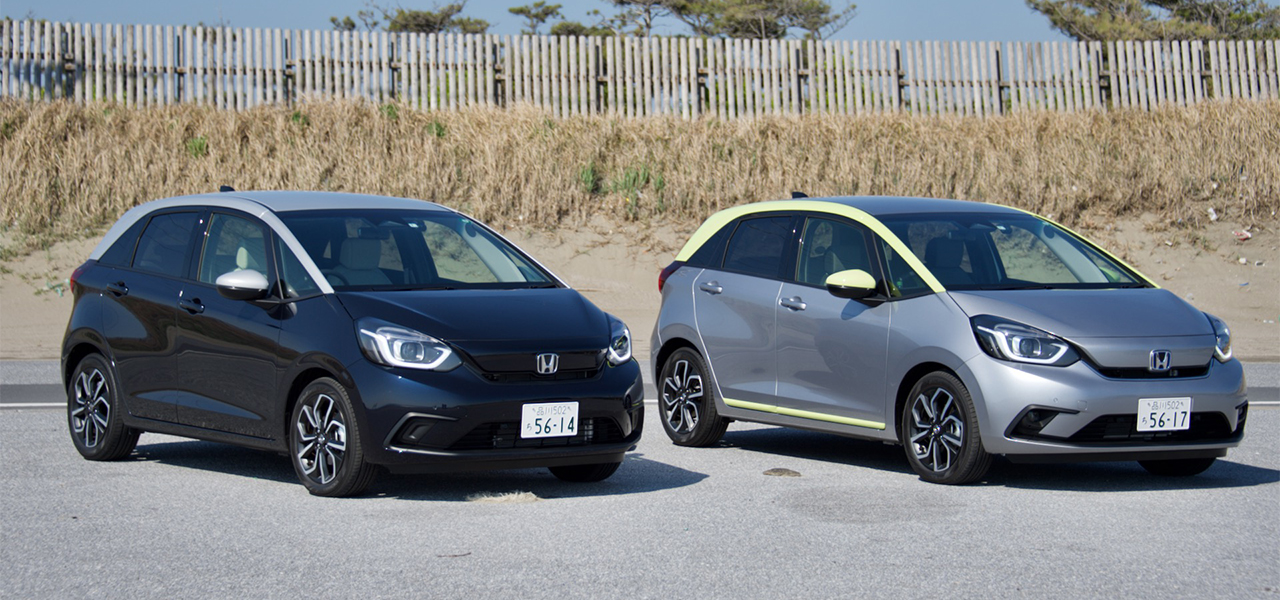 新型ホンダ フィットのe:HEVとガソリンモデルに試乗｜Honda