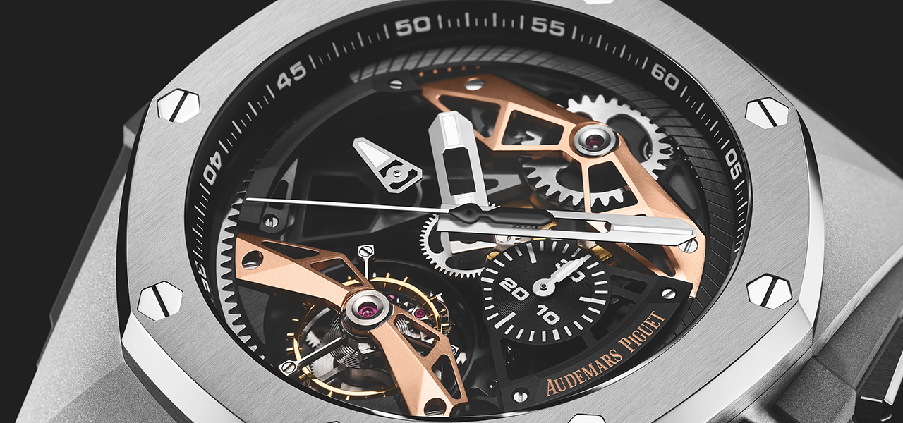 「ロイヤル オーク コンセプト トゥールビヨン クロノグラフ オープンワーク」｜AUDEMARS PIGUET