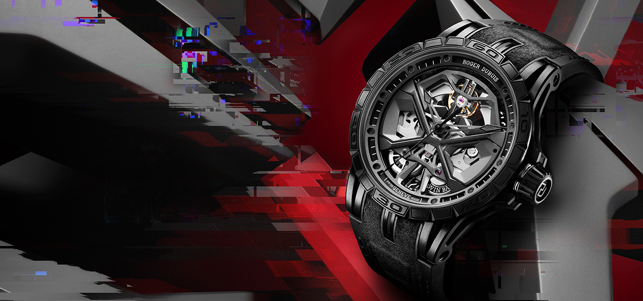 Introducing the all-black "Excalibur Huracán" | ROGER DUBUIS