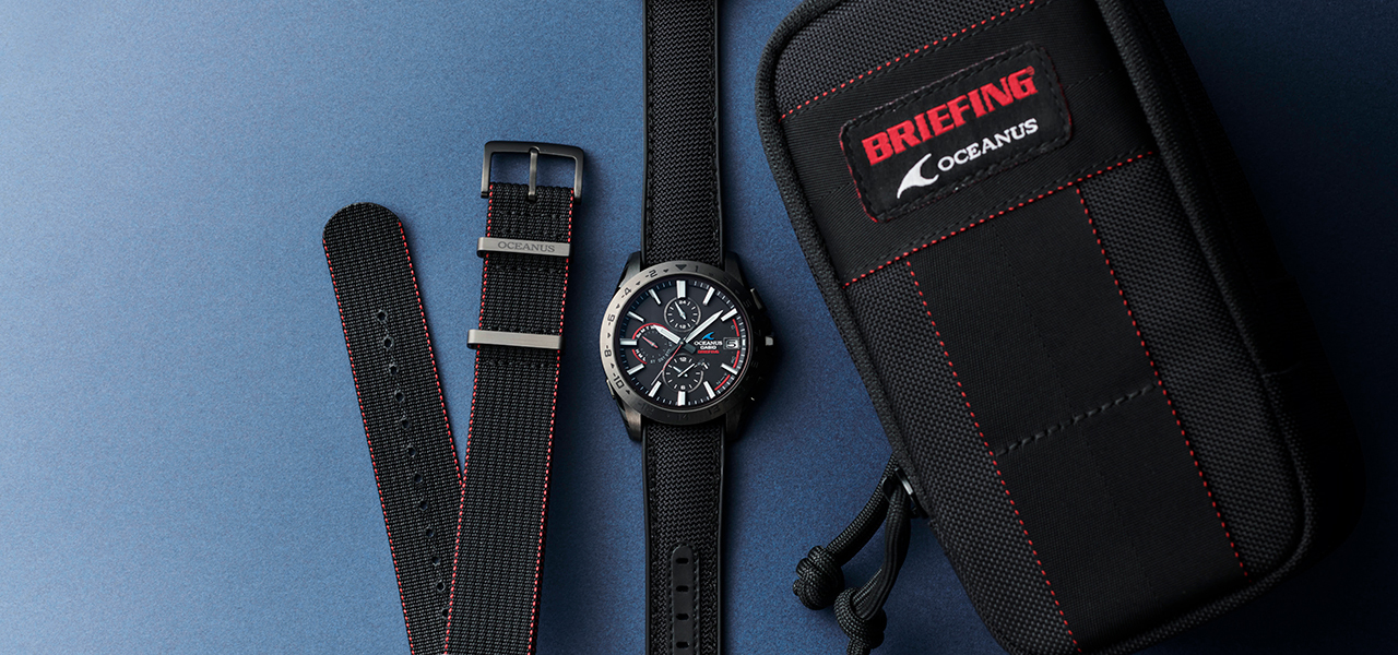 BRIEFINGとOCEANUSのコラボレーションモデル第2弾｜CASIO