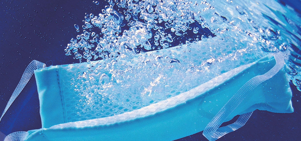 熱中症対策にも！　気化冷却効果で涼感をもたらす「ウォーターマスク」発売｜OSHIN