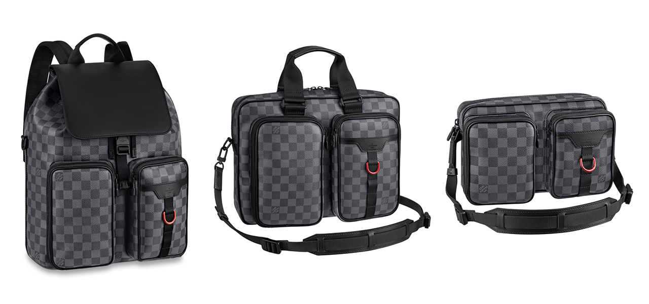 Louis Vuitton Launches New Leather Goods Collection “Damier Graphite Utility” | LOUIS VUITTON