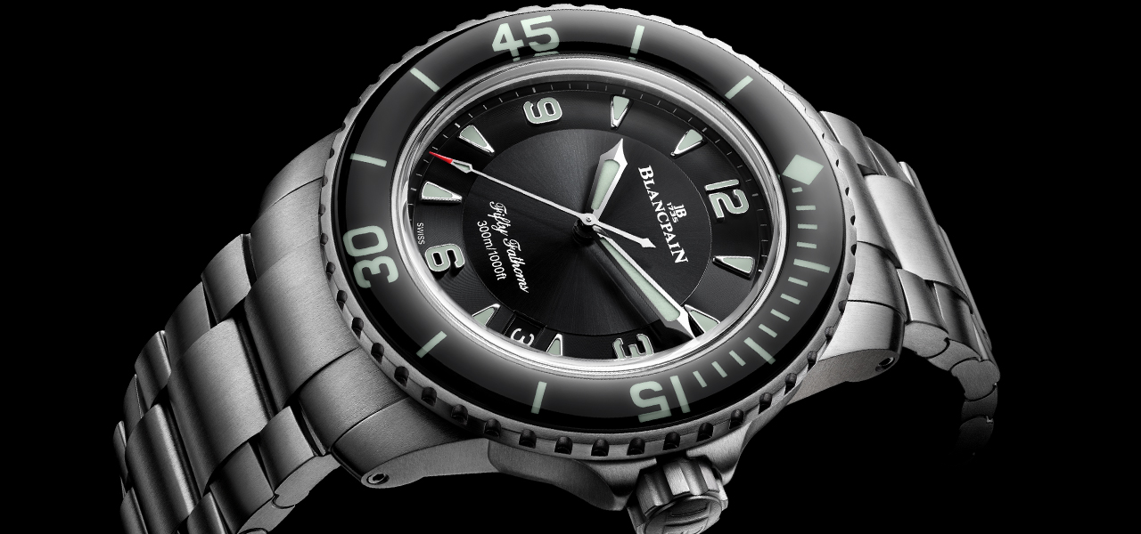 The Fifty Fathoms Automatique, Now with a Titanium Bracelet | BLANCPAIN