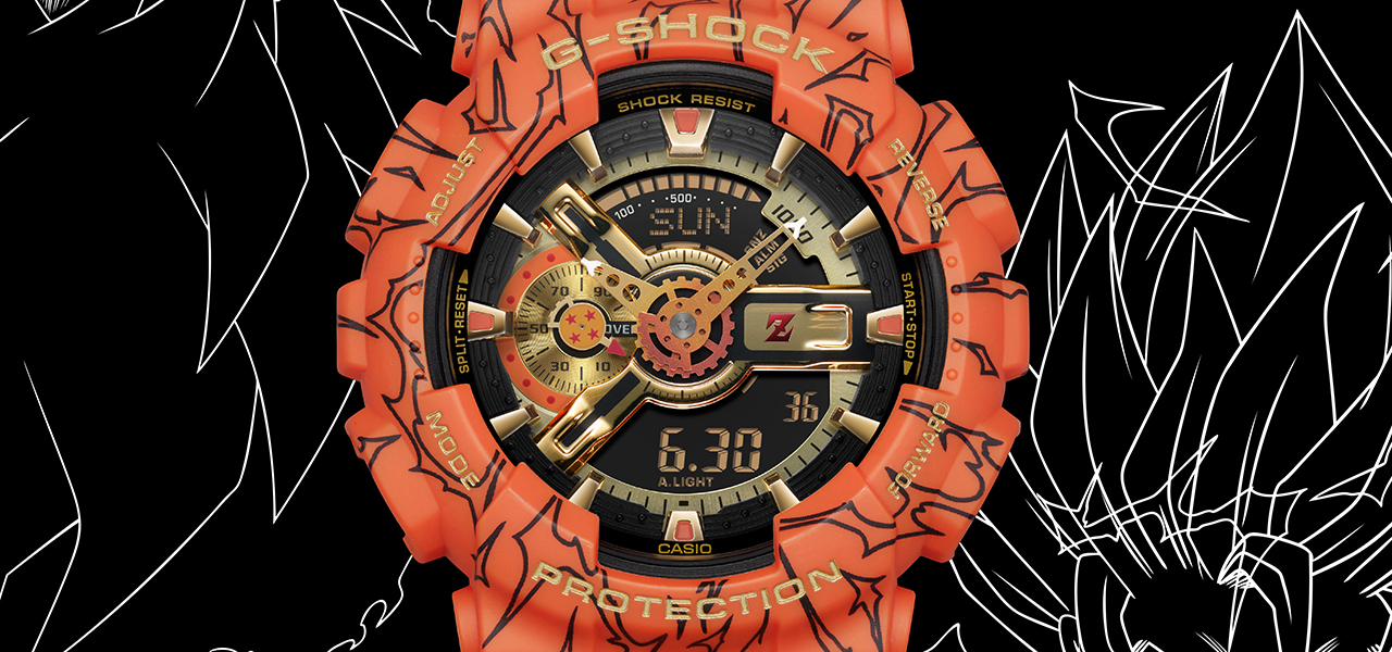 G-SHOCK Special Edition "GA-110JDB" Featuring "DRAGON BALL" Graphics | G-SHOCK