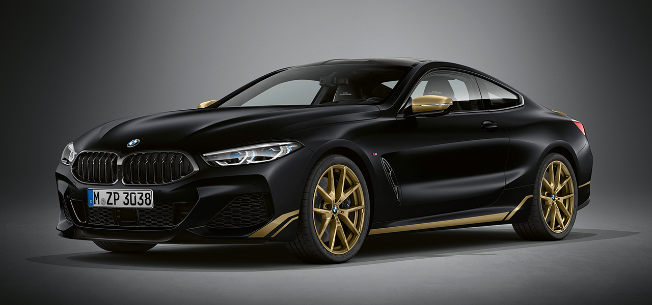 BMW 8 Series Gets Bold Black and Gold Limited Edition | BMW