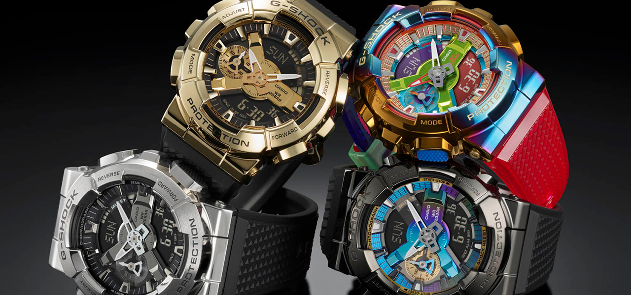 The "GM-110" Series of G-SHOCK Metal Models Debuts | G-SHOCK