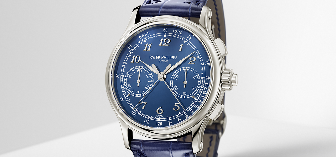 本青七宝による文字盤を採用した新作「スプリット秒針クロノグラフ5370P」｜PATEK PHILIPPE