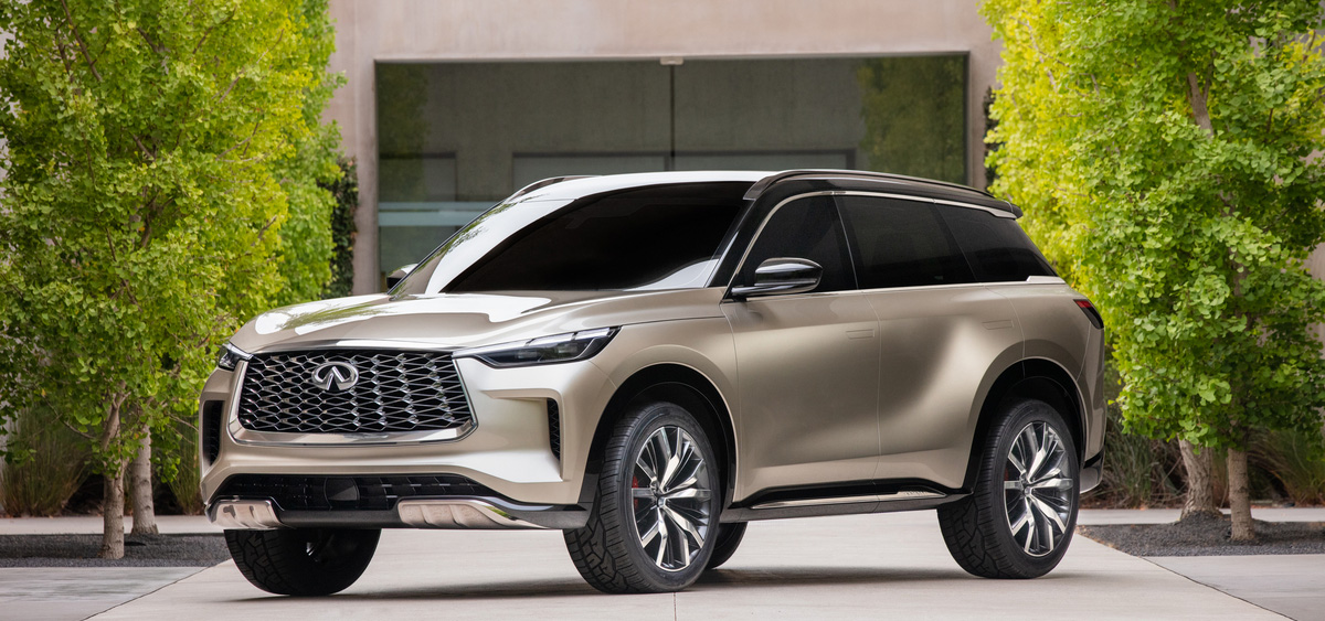 日産、3列シートのSUV「インフィニティQX60モノグラフ」を発表｜NISSAN