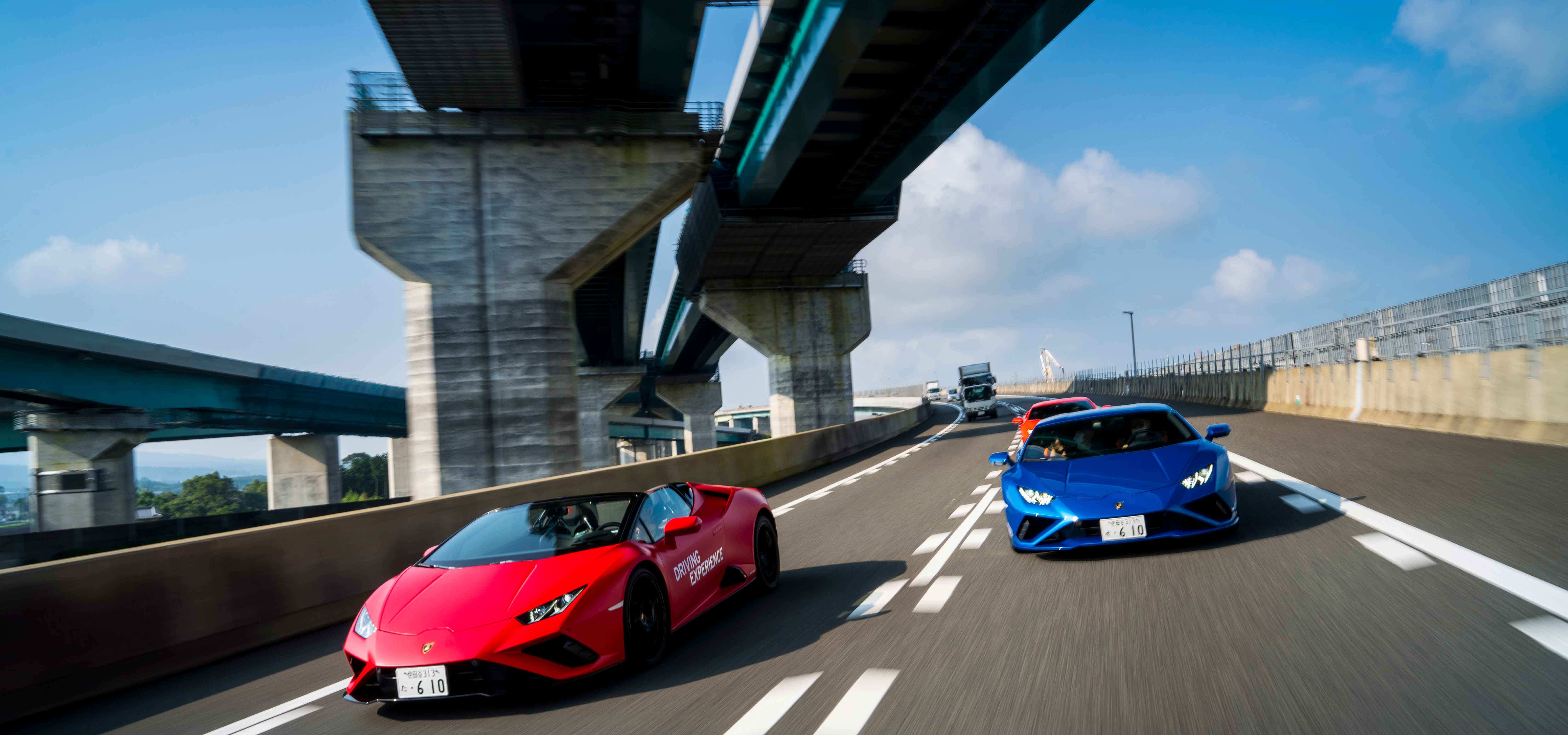 タウンスピードでも楽しい──ランボルギーニ ウラカンEVOの後輪駆動モデルに公道試乗｜Lamborghini