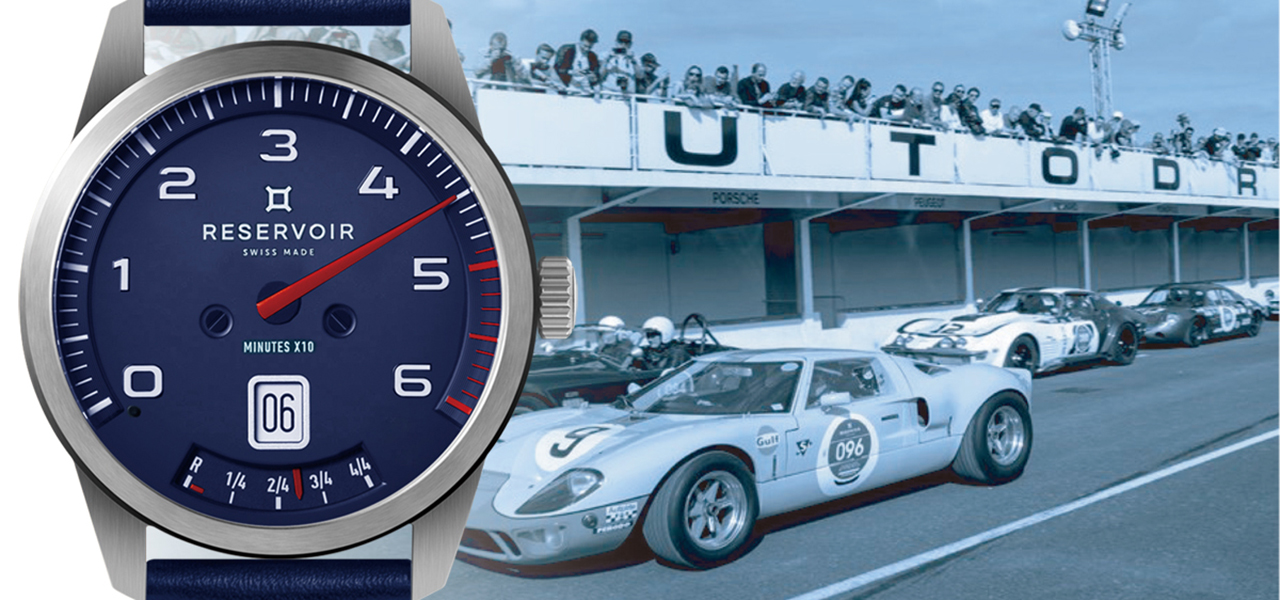 RESERVOIR Unveils the New "GT Tour Blue Edition" Inspired by Classic Racing Cars