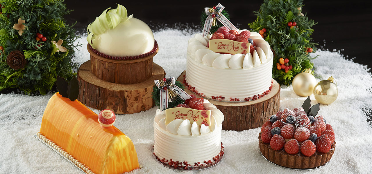 This Christmas, four types of cakes brimming with the chef's ideas are available | Andaz Tokyo