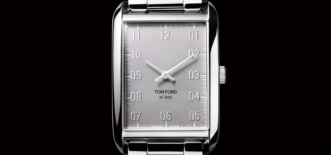 トム フォードタイムピース「N.001」「N.002」クロームダイアル｜TOM FORD TIMEPIECES