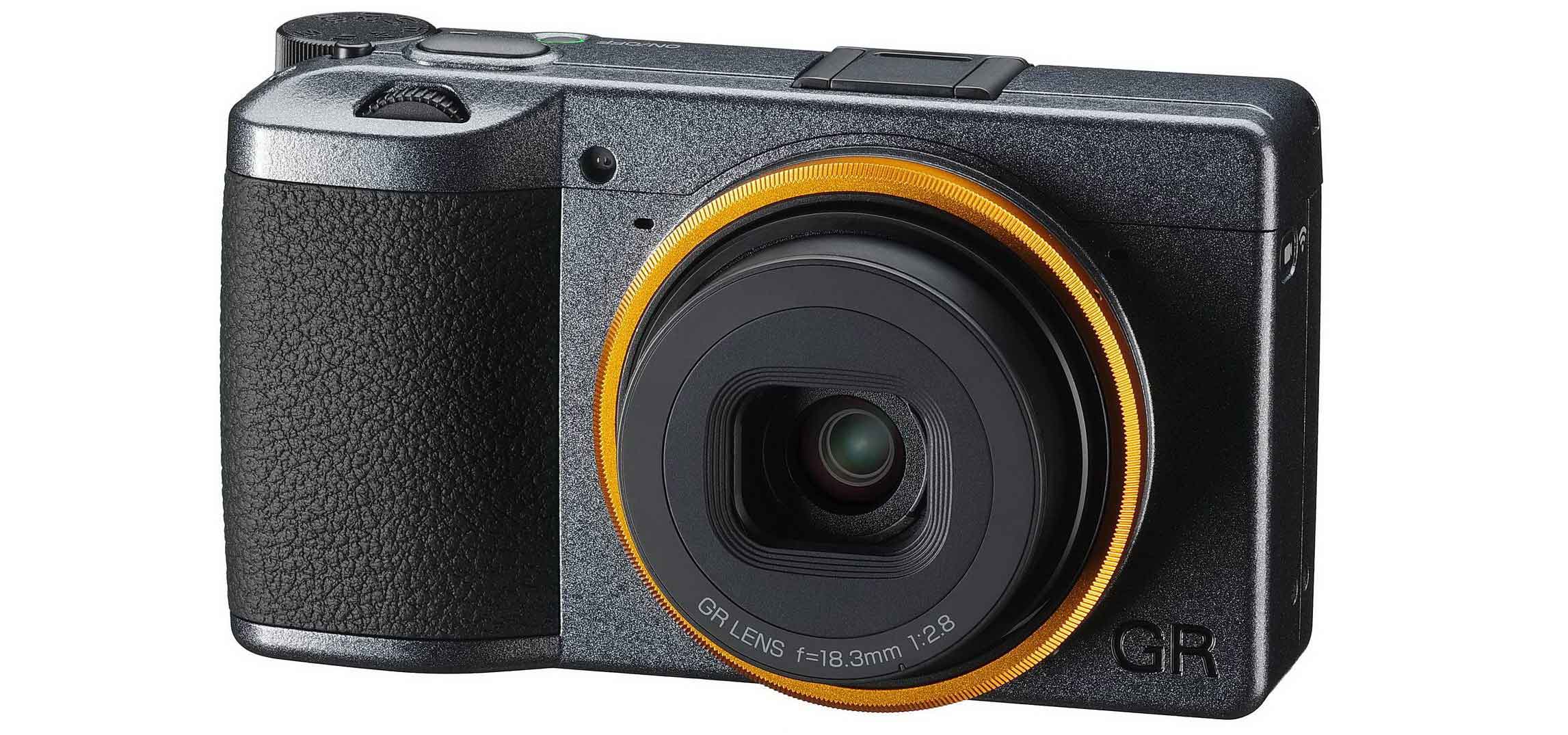 「GR」シリーズ最高峰のモデルがメタリックグレー塗装の特別仕様に｜RICOH