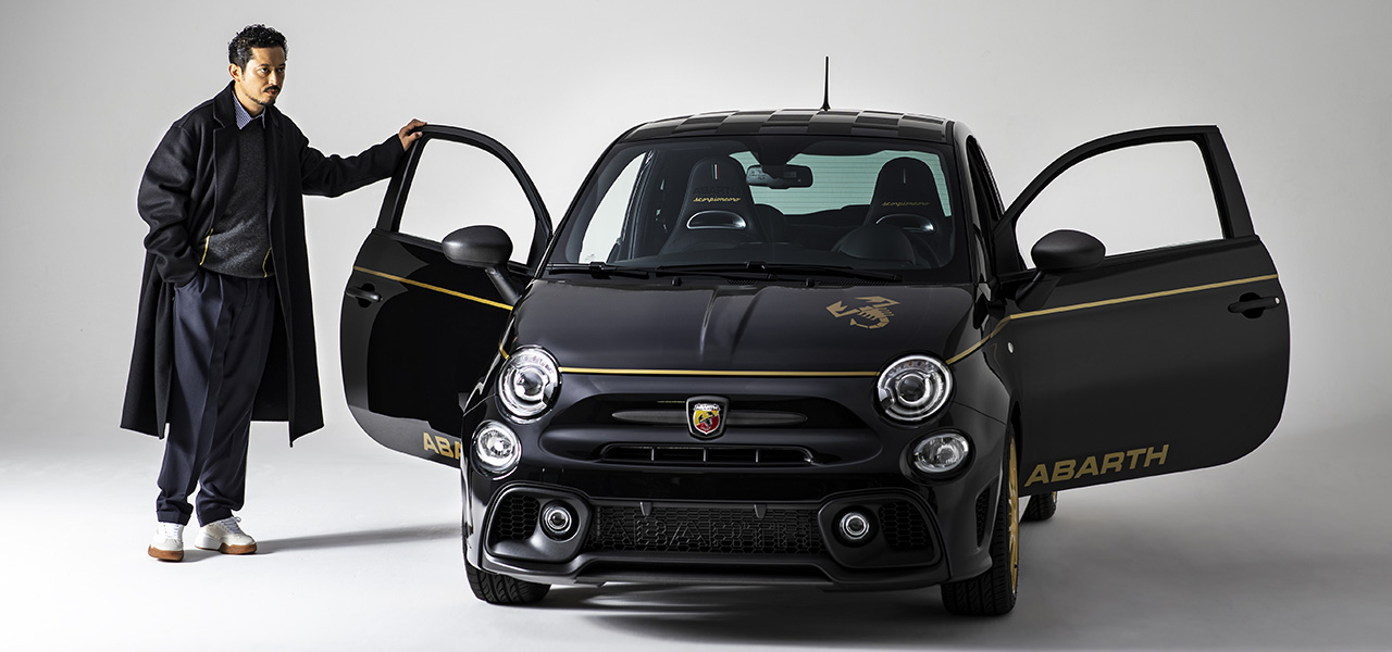 俳優・池内博之、アバルトという伝説を纏う｜Abarth