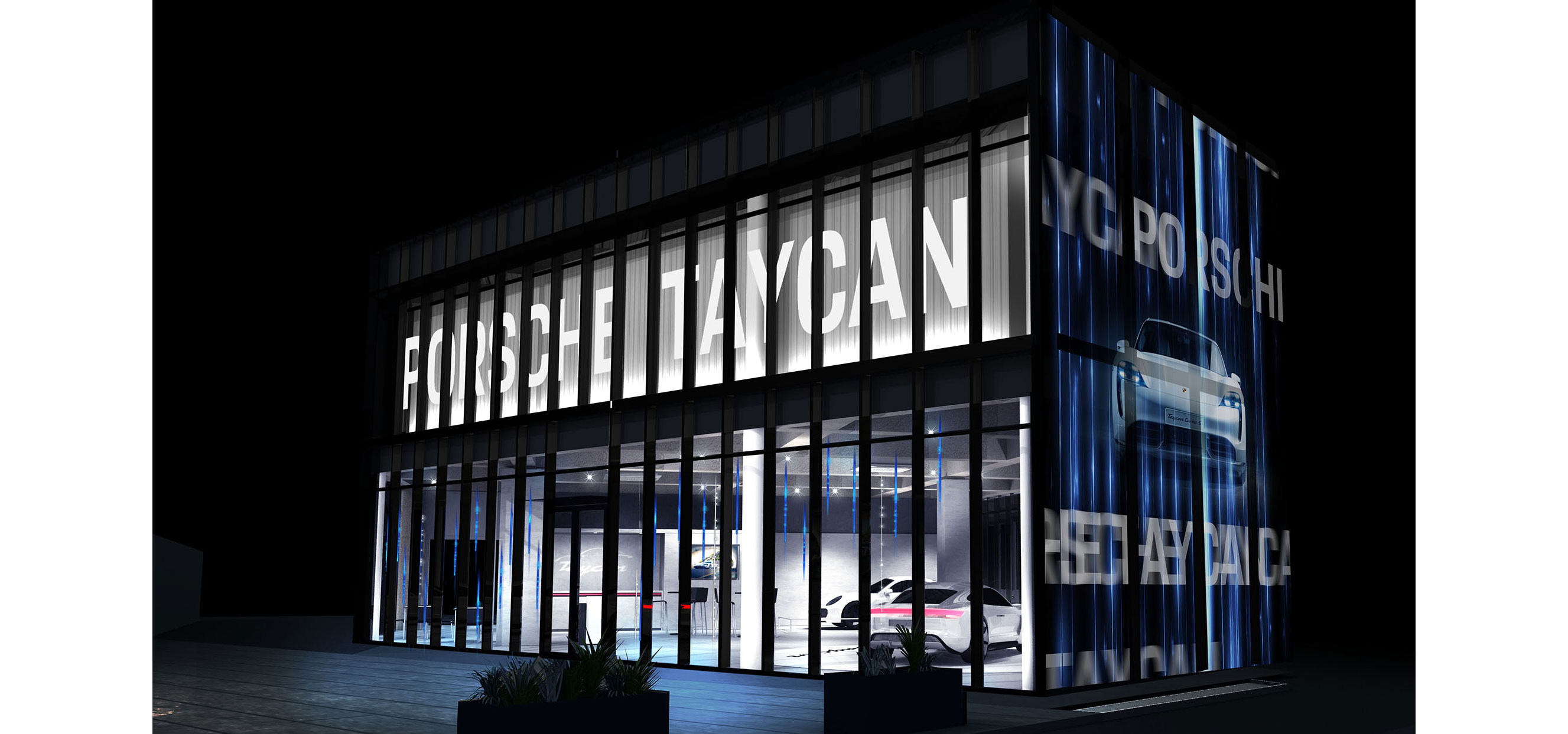 A Pop-Up Store to 'Experience' the Taycan Opens for a Limited Time in Harajuku