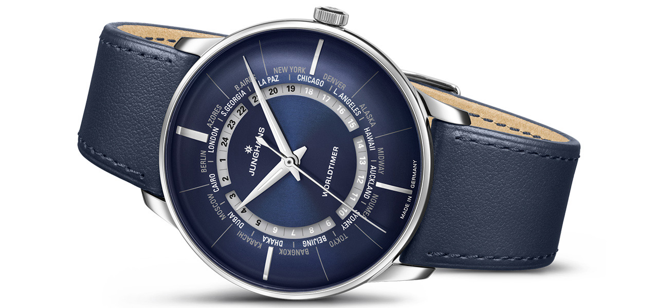 Junghans "Meister Worldtimer": Visualizing the Time in Major World Cities | JUNGHANS