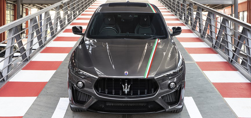 Five Levante Trofeos Created as a Tribute to the Italian Flag