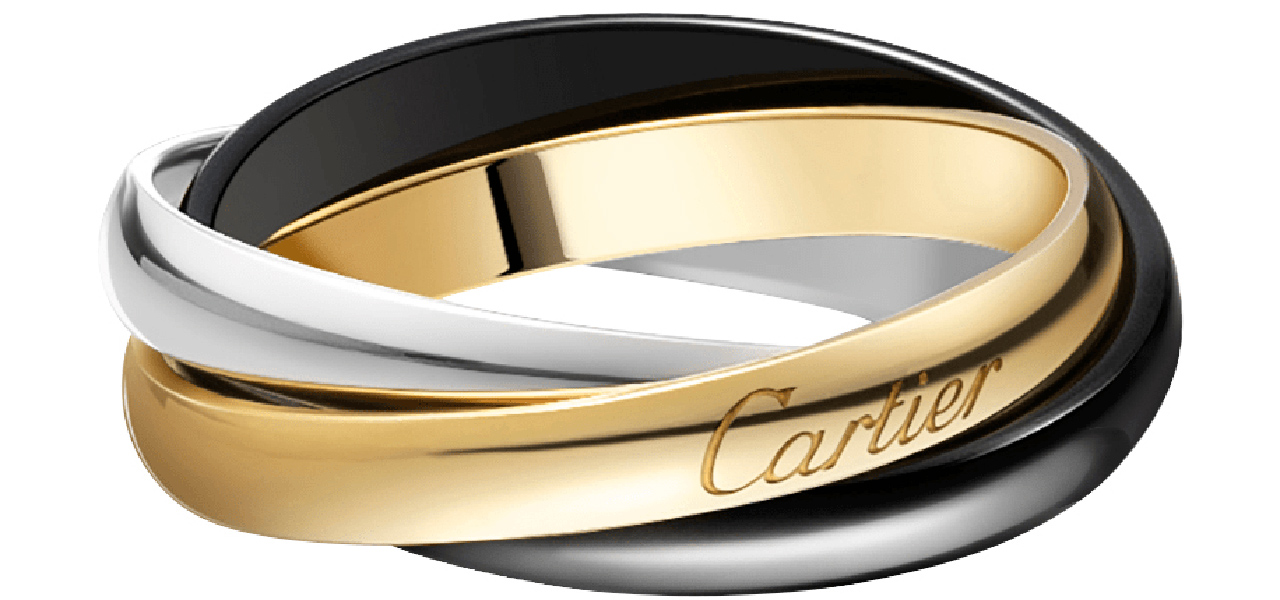The Trinity de Cartier Ring: A limited-edition holiday piece expressing individuality in black ceramic | CARTIER
